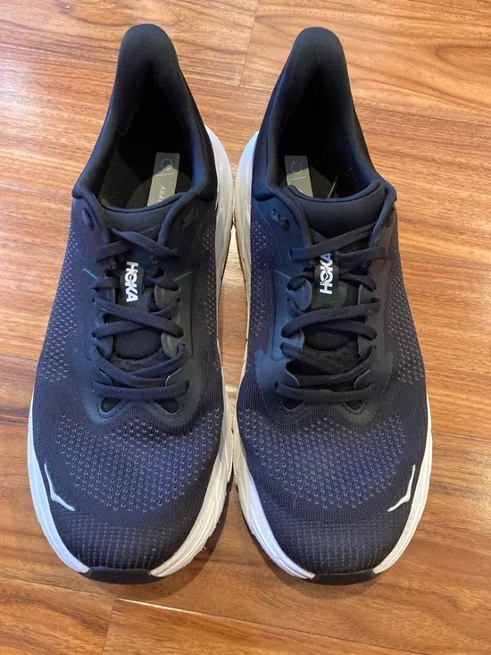 Men’s Hoka One One HOKA Arahi 7 Black White Size 11.5D - Picture 3 of 10